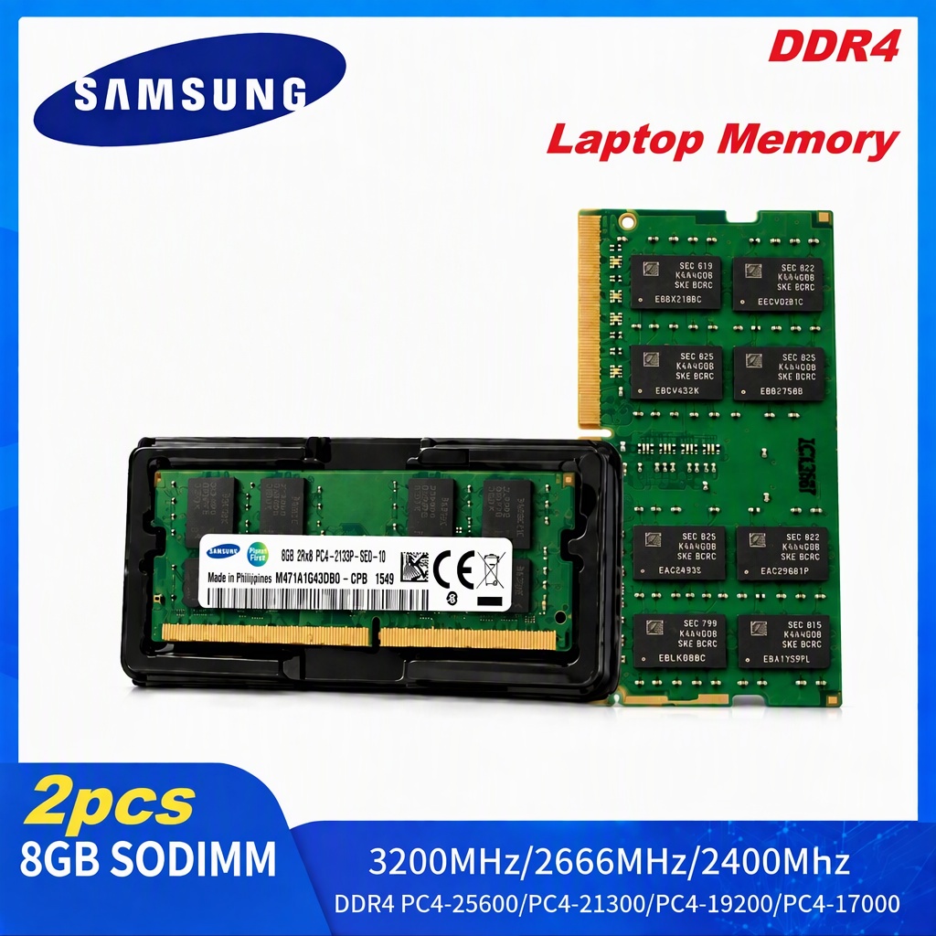Ddr4 2400Mhz - Mémoire RAM pour ordinateur portable Samsung,