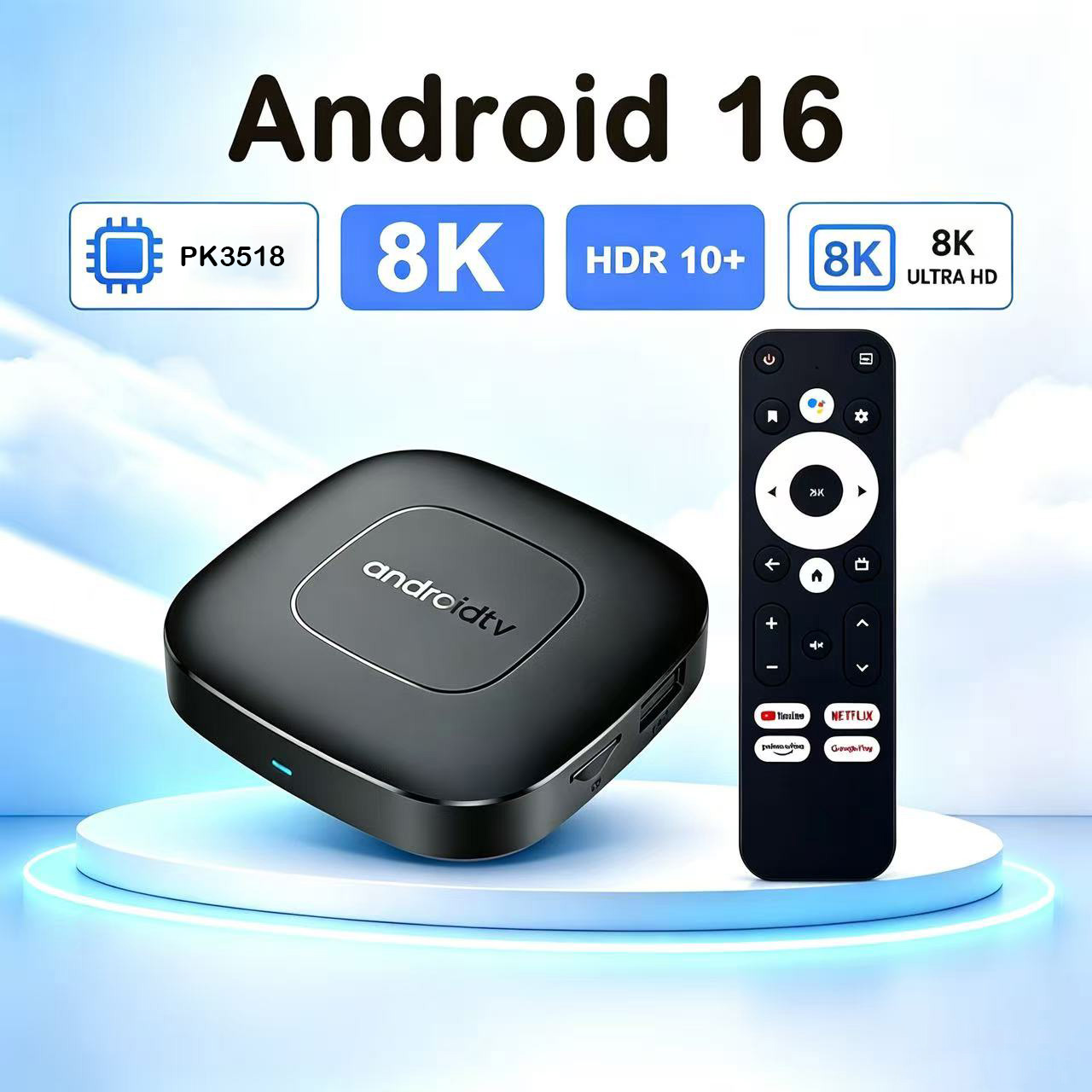 Ddr3 8Gb - Boîtier TV intelligent Android 16, 8