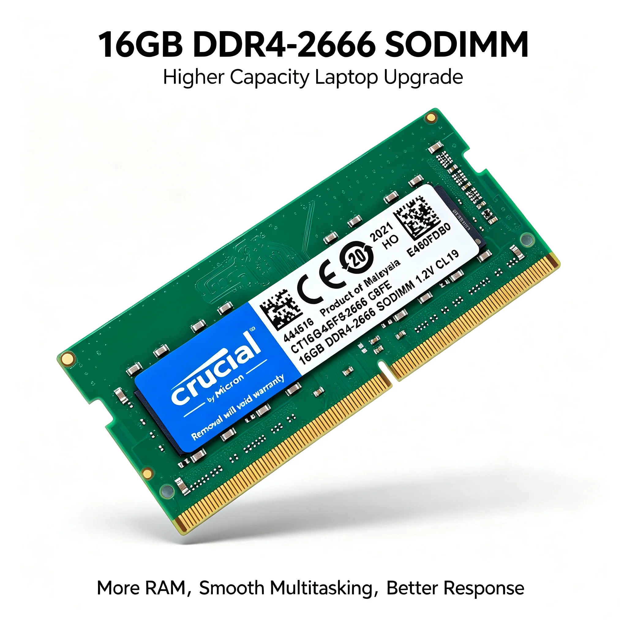 Crucial 1 pièce/2 pièces, mémo - Ddr4 3200 16Gb avis et prix
