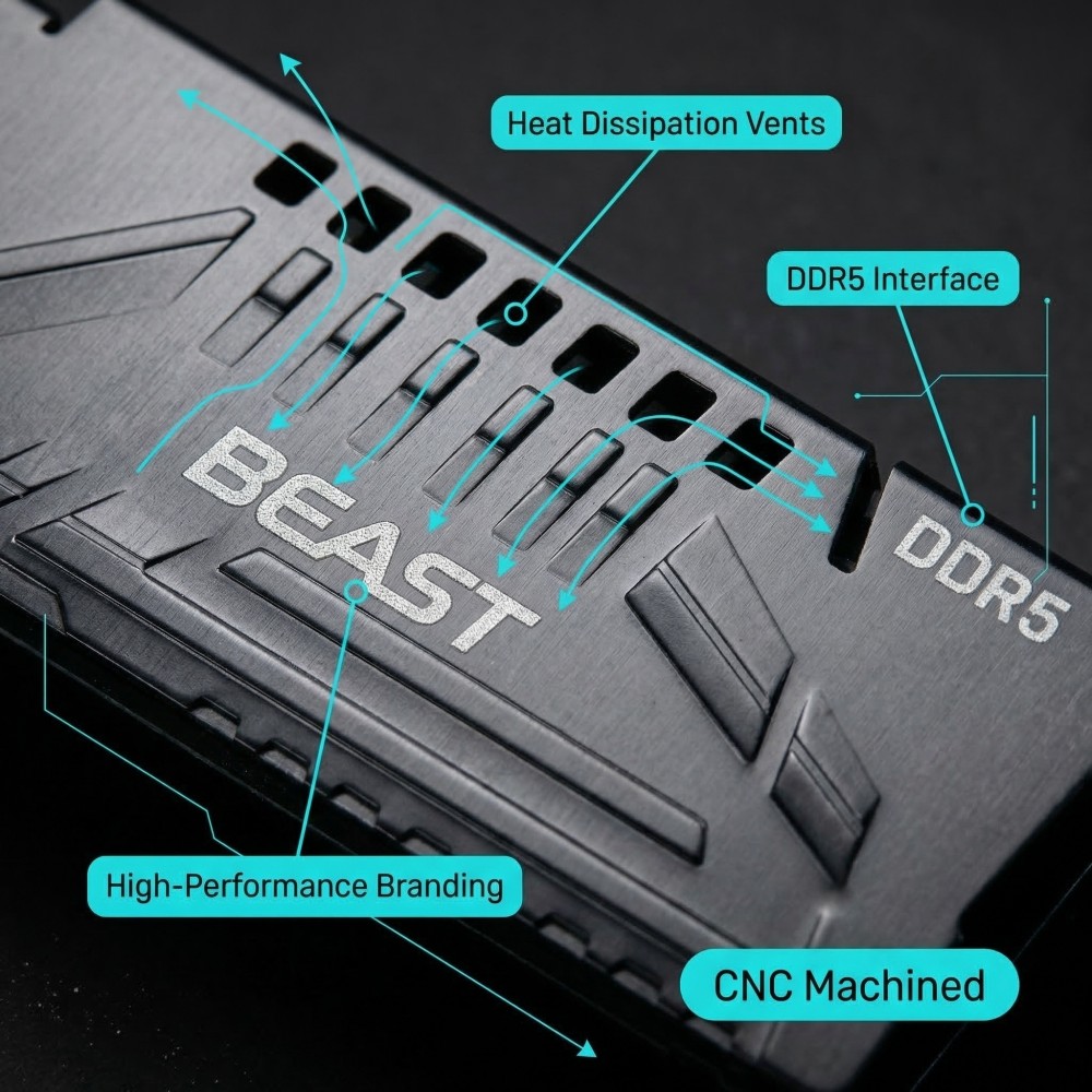 TISHRIC 10 pièces Radiateur de - Ddr2 Ram avis et prix