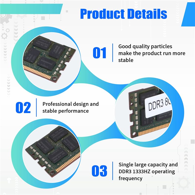 Mémoire RAM ECC DDR3 8 Go 1333 - Ddr3 Ram avis et prix