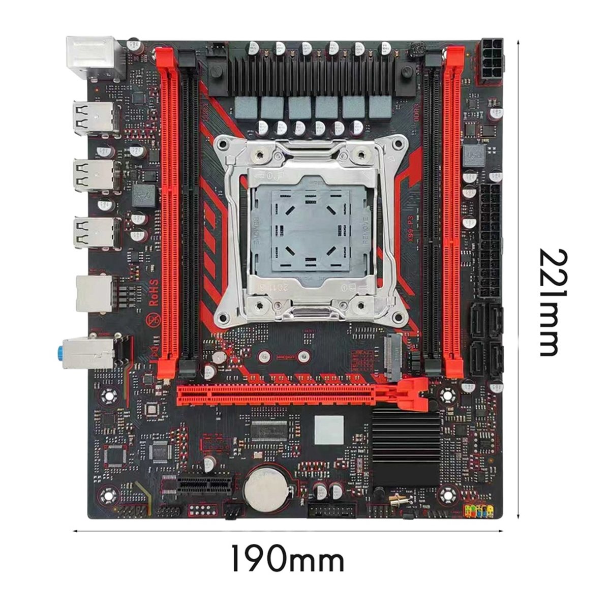 (A01R) Carte mère X99 P3 LGA20 - Ddr3 Ram avis et prix