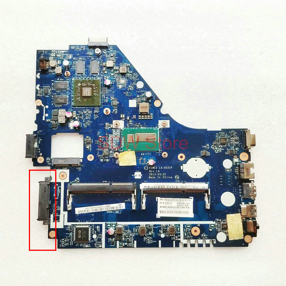 V5WE2 LA-9531P carte mère pour - Ddr3 Ram avis et prix